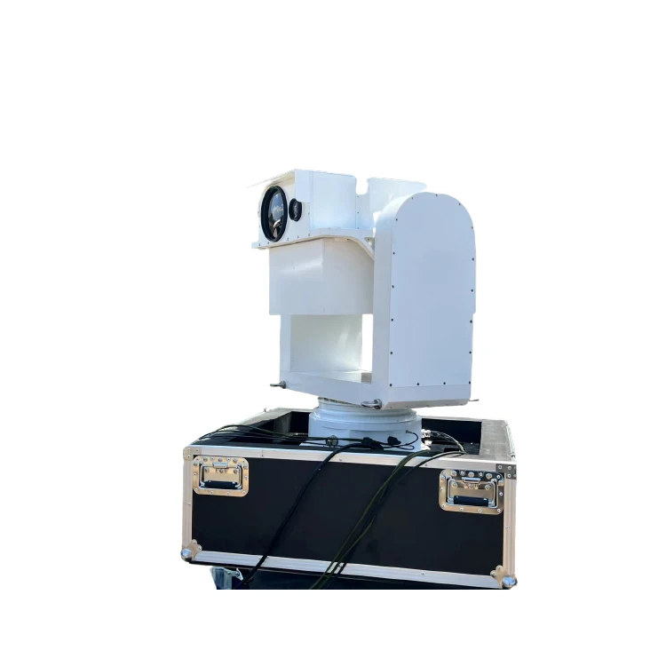S800 Vehicle Land Rooftop Mounting Gyrostabilized Tourèl pou UAV / Drone Tracking